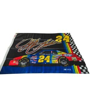 Nascar Jeff Gordon #24 Black 30"x42" Outdoor/Indoor Flag with Grommets